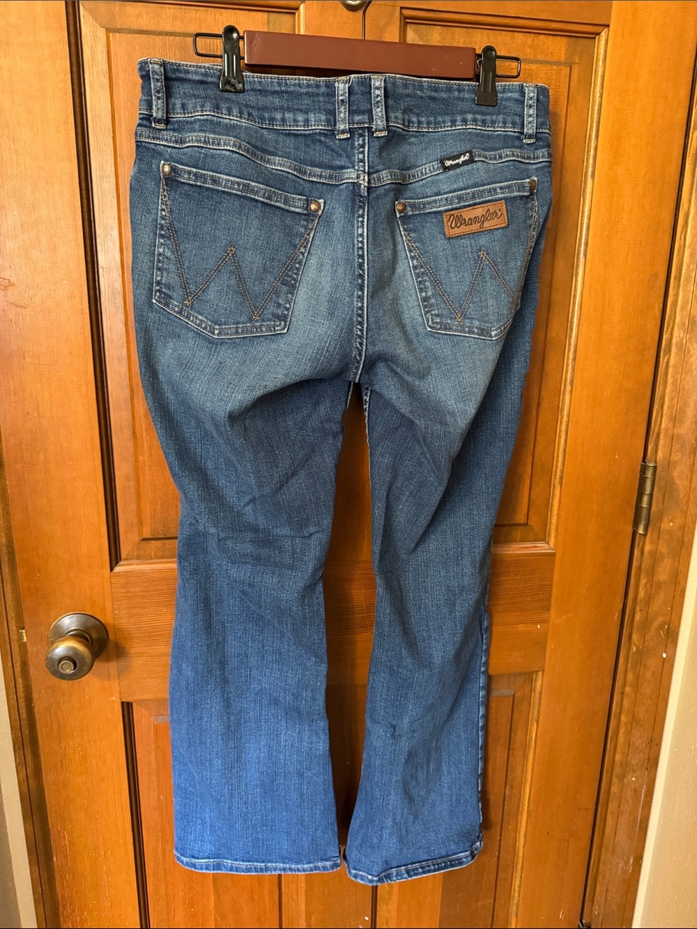 Wrangler Women's Medium Blue Denim Boot Cut Jeans